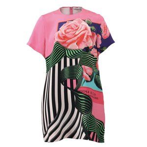 MARY KATRANTZOU Molli Dress in Fuschia
